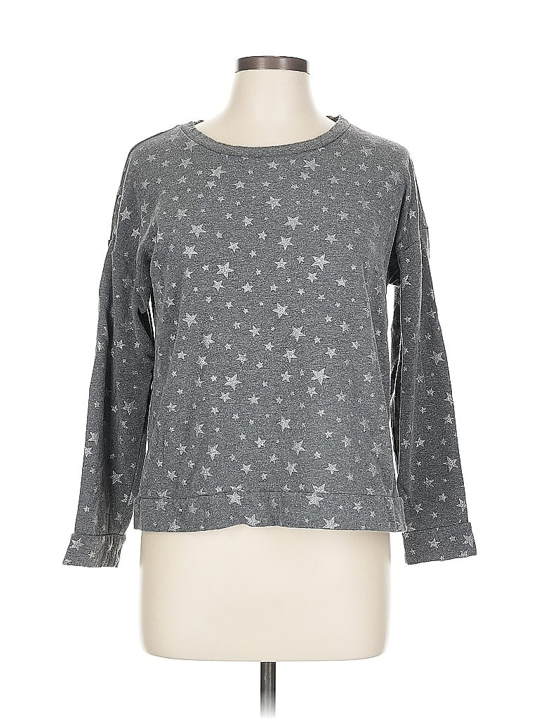 Pre-owned T By Talbots Pullover Sweater In Gray