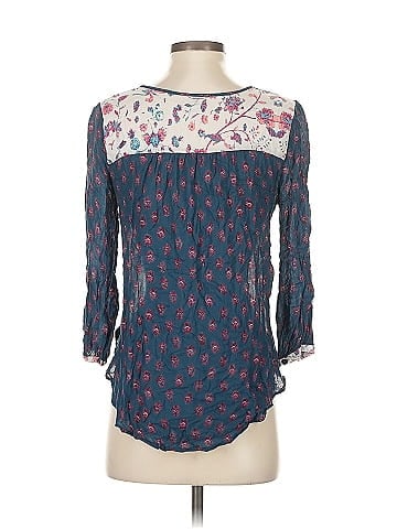Ecote 3/4 Sleeve Blouse (view 2)