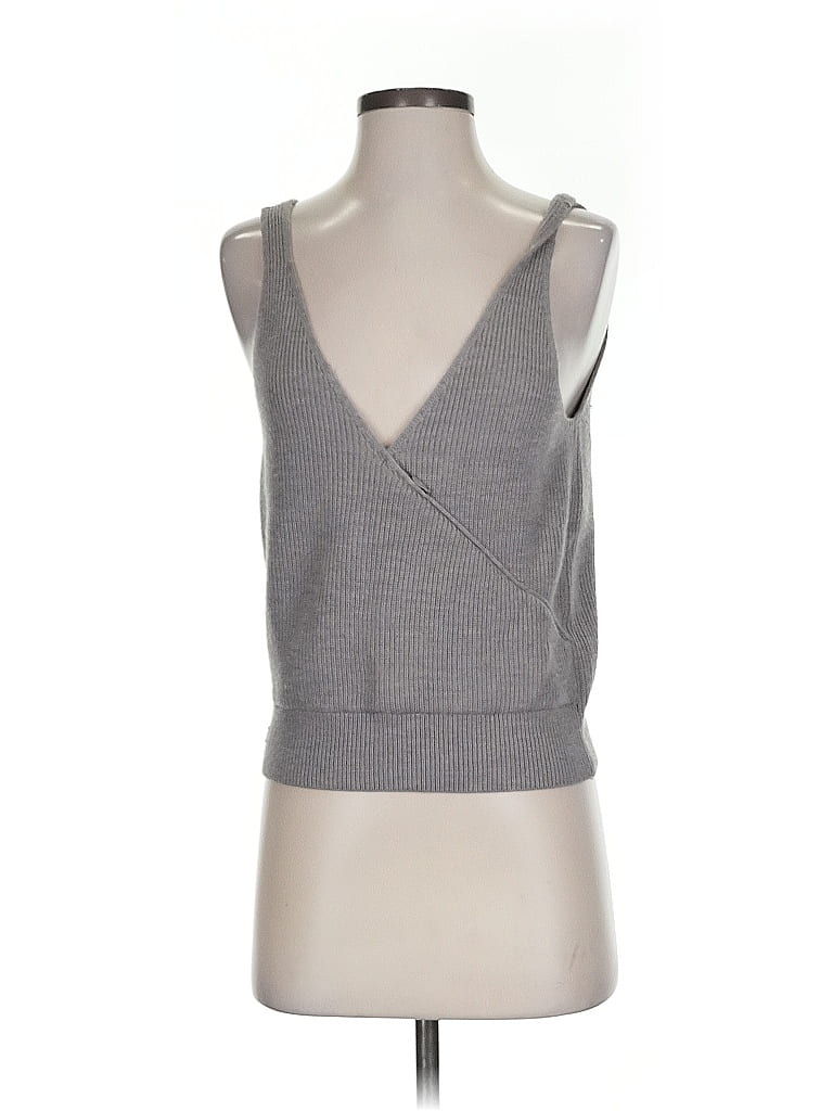 Pre-owned Kit And Ace Sweater Vest In Gray