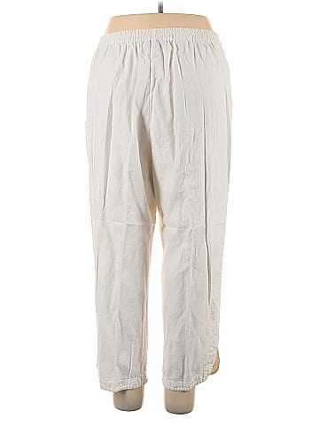 Susan Graver Linen Pants (view 2)