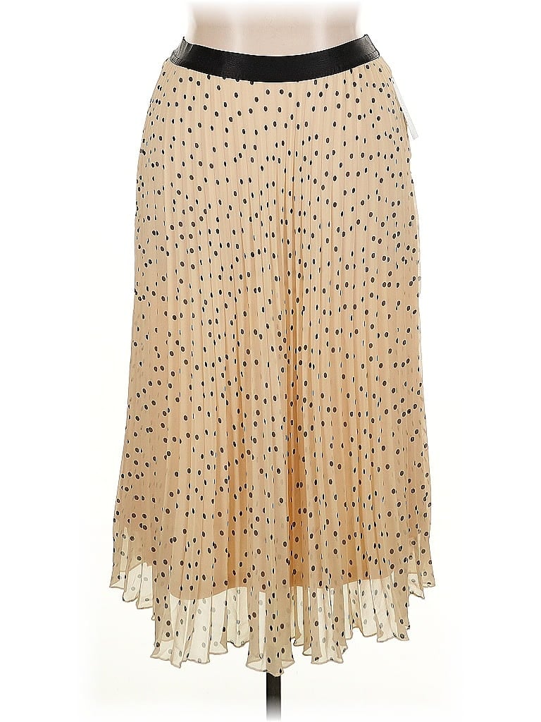 Pre-owned Wdny Casual Skirt In Gold
