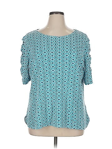 Ruby Rd. Short Sleeve Blouse (view 1)