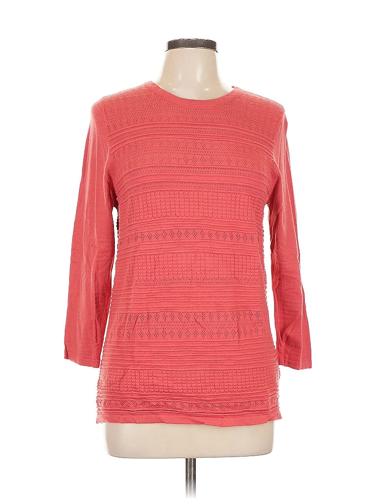 Pre-owned Buffalo By David Bitton 3/4 Sleeve T-shirt In Red