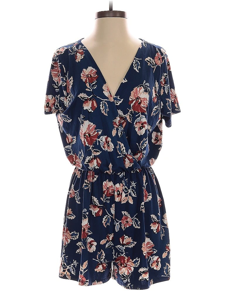 Pre-owned French Grey Romper In Blue