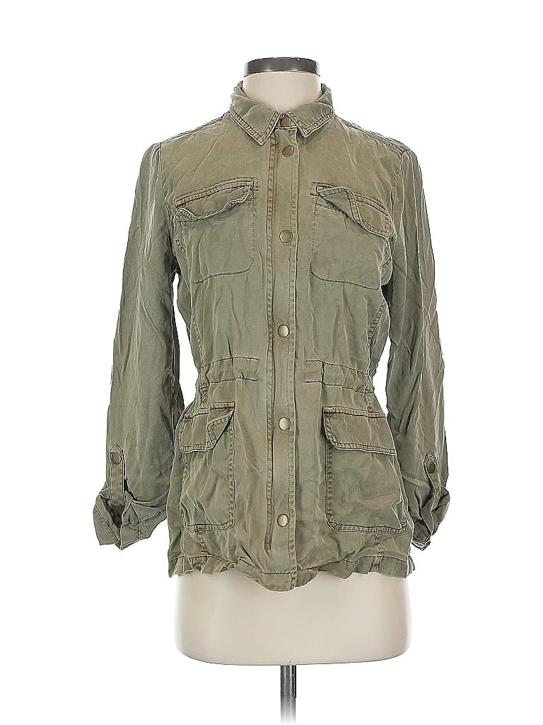 Pre-owned Lucky Brand Jacket In Green