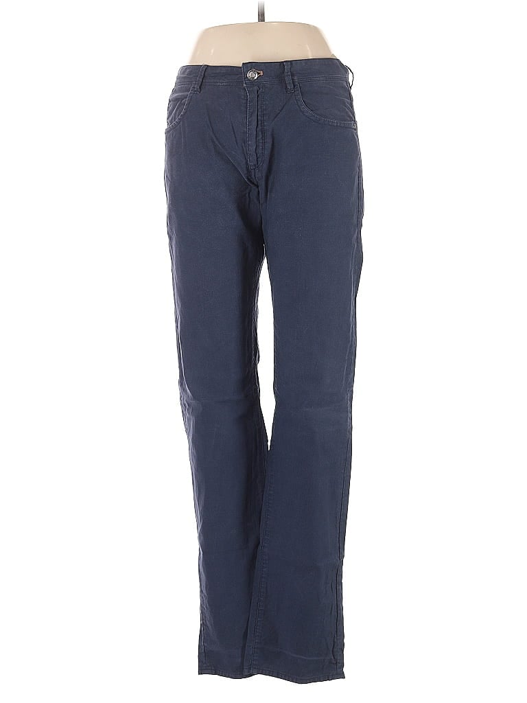 Pre-owned Massimo Dutti Casual Pants In Blue