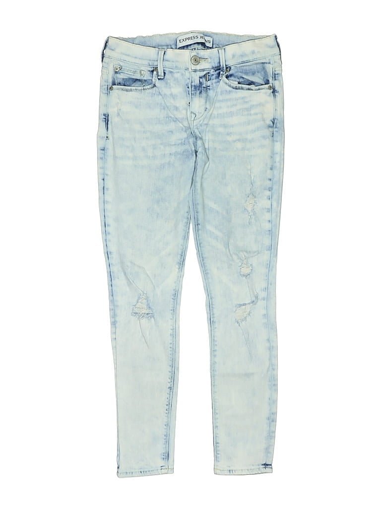 Pre-owned Express Kids' Jeans In Blue