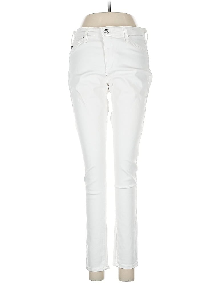 Pre-owned Adriano Goldschmied Casual Pants In White