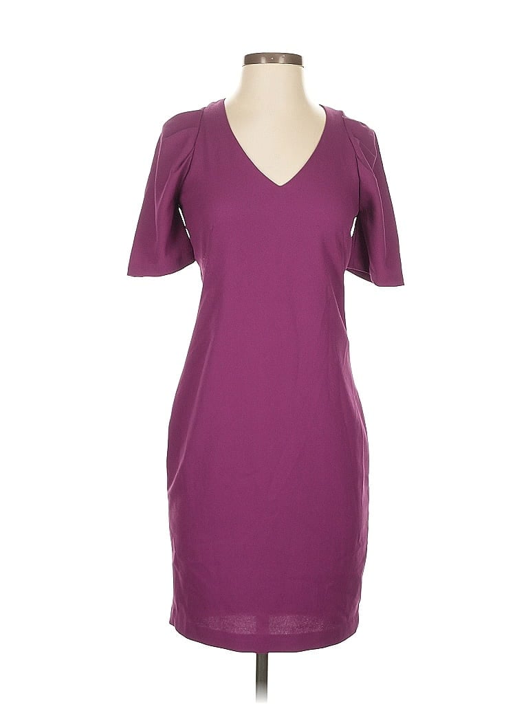Pre-owned H&m Casual Dress In Purple