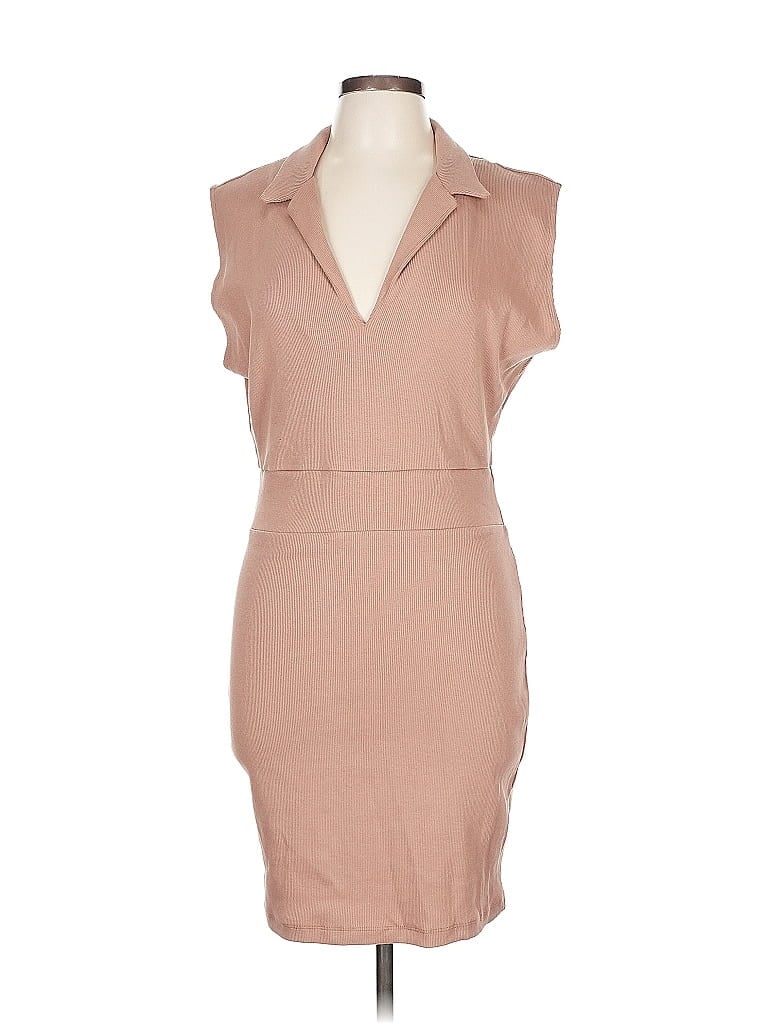 Pre-owned Asos Design Casual Dress In Brown