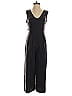 Club Monaco Solid Black Gray Jumpsuit Size 00 - photo 1