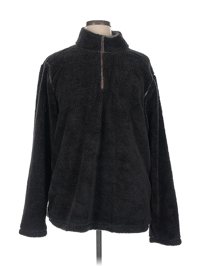 Pre-owned Trinity Fleece Jacket In Black