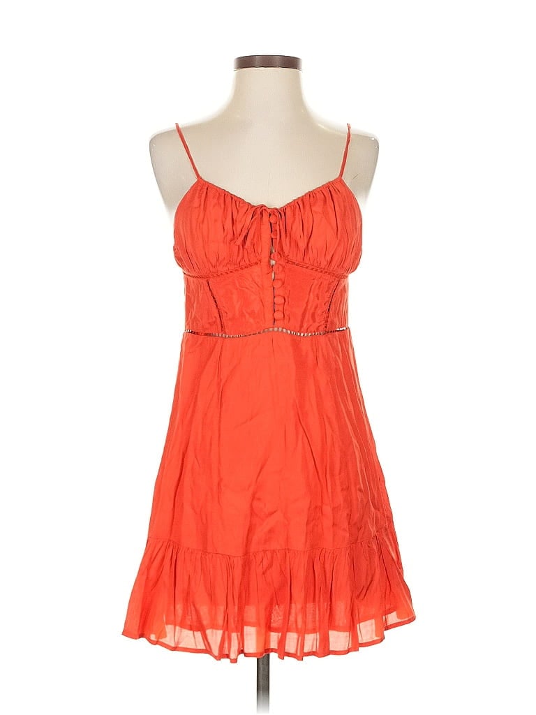 Pre-owned Urban Outfitters Cocktail Dress In Orange