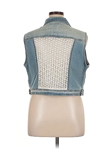 Earl Jean Denim Vest (view 2)