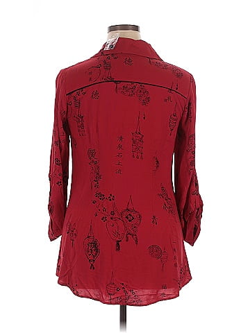 Soft Surroundings 3/4 Sleeve Blouse (view 2)