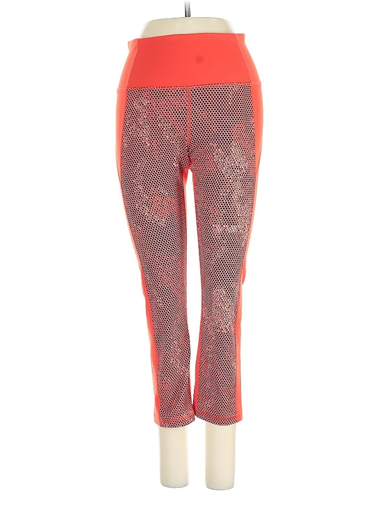 Pre-owned Under Armour Active Pants In Orange