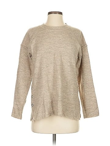 Hem & Thread Pullover Sweater (view 1)