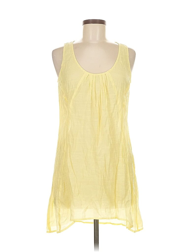 Pre-owned Soft Surroundings Sleeveless T-shirt In Yellow