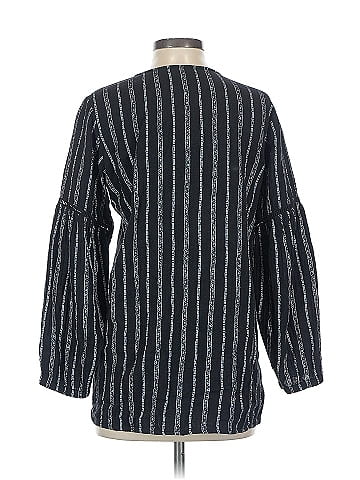 Garnet Hill 3/4 Sleeve Blouse (view 2)