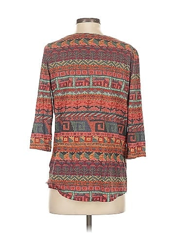 Peruvian Connection 3/4 Sleeve Top (view 2)
