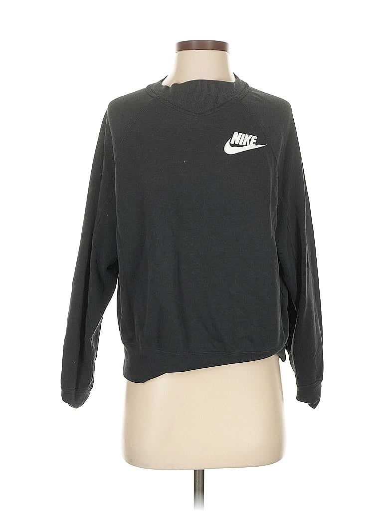 Pre-owned Nike Pullover Sweater In Gray