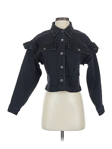 Something Navy Denim Jacket (view 1)