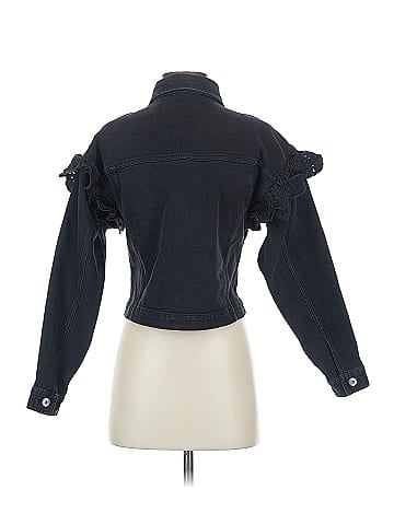 Something Navy Denim Jacket (view 2)
