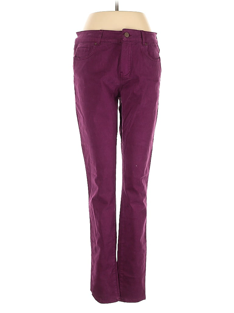 Pre-owned Massimo Dutti Jeggings In Purple