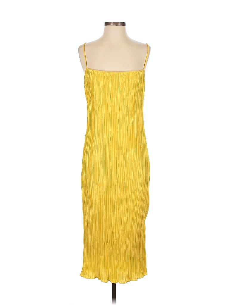Pre-owned Shein Cocktail Dress In Yellow