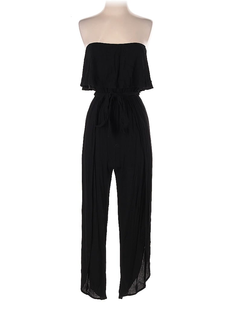Pre-owned Blue Blush Jumpsuit In Black