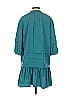 Zara 100% Polyester Teal Casual Dress Size XS - photo 2