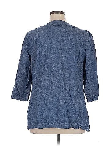 JM Collection 3/4 Sleeve Blouse (view 2)