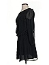 Joie 100% Silk Solid Black Cocktail Dress Size S - photo 5