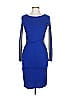 Ronen Chen Color Block Blue Cocktail Dress Size 4 (0) - photo 1