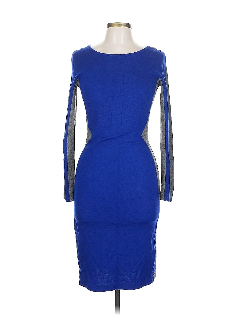 Pre-owned Ronen Chen Cocktail Dress In Blue