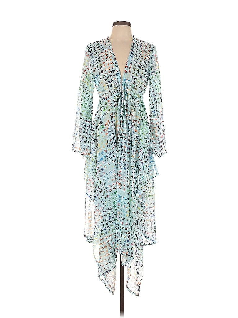 Click to view more detailed imagery on our partner's website Pre-owned Palm Beach Kimono In Blue