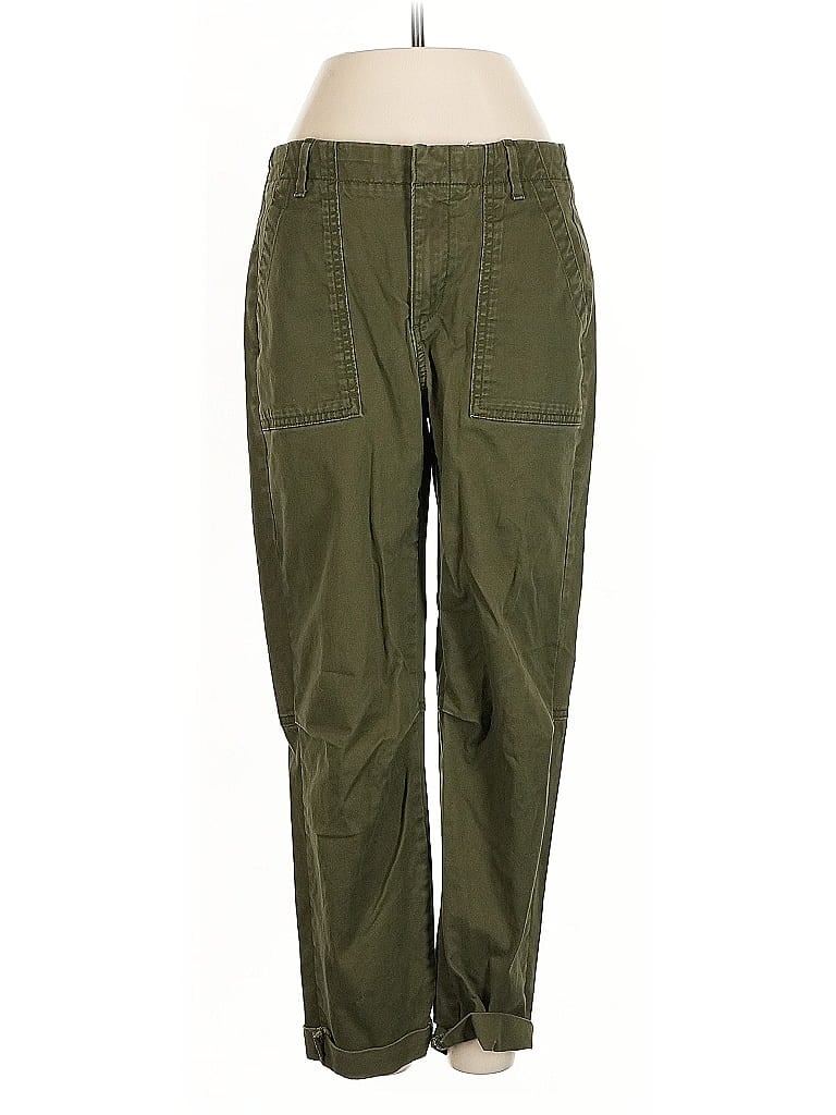Pre-owned Banana Republic Factory Store Cargo Pants In Green