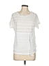 Assorted Brands Ivory Short Sleeve Top Size M - photo 1