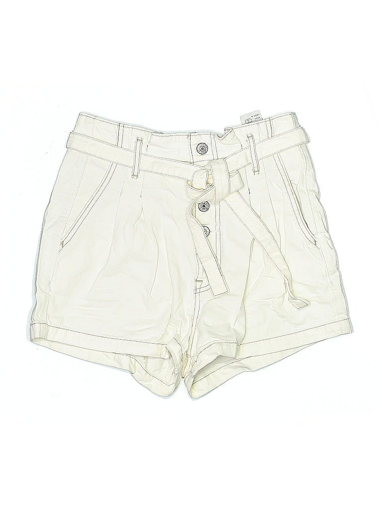Pre-owned Abercrombie & Fitch Shorts In White