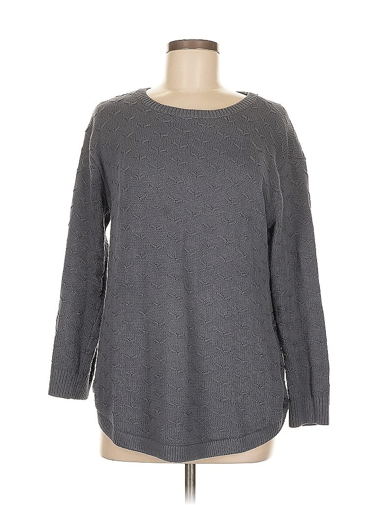 COLDWATER CREEK Pre-owned Pullover Sweater In Gray