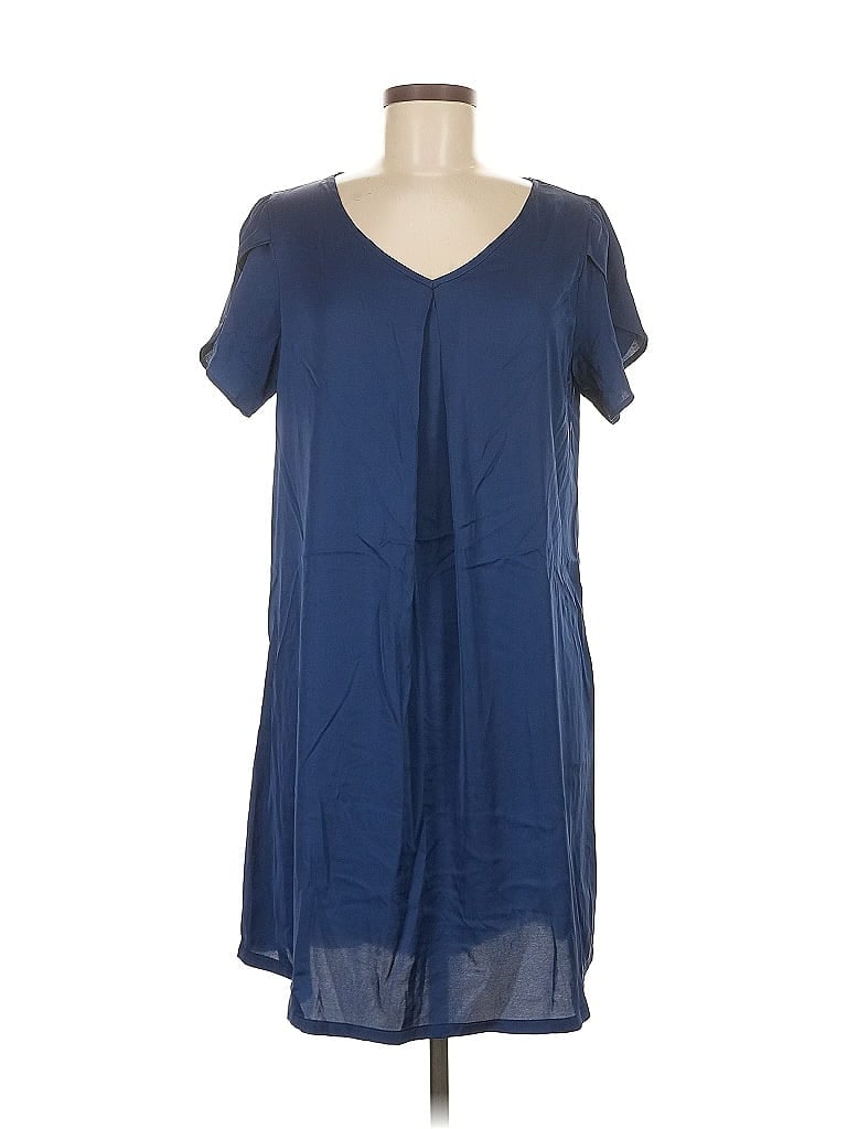 Pre-owned Ekouaer Casual Dress In Blue