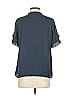Gerard Darel 100% Polyester Blue Short Sleeve Blouse Size 4 (36) - photo 2