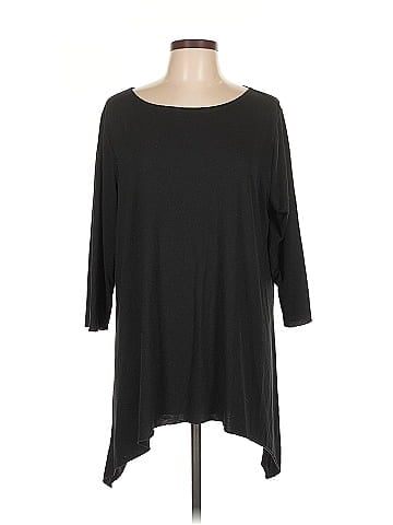 August Silk 3/4 Sleeve T-Shirt (view 1)