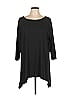 August Silk Black 3/4 Sleeve T-Shirt Size XL - photo 1