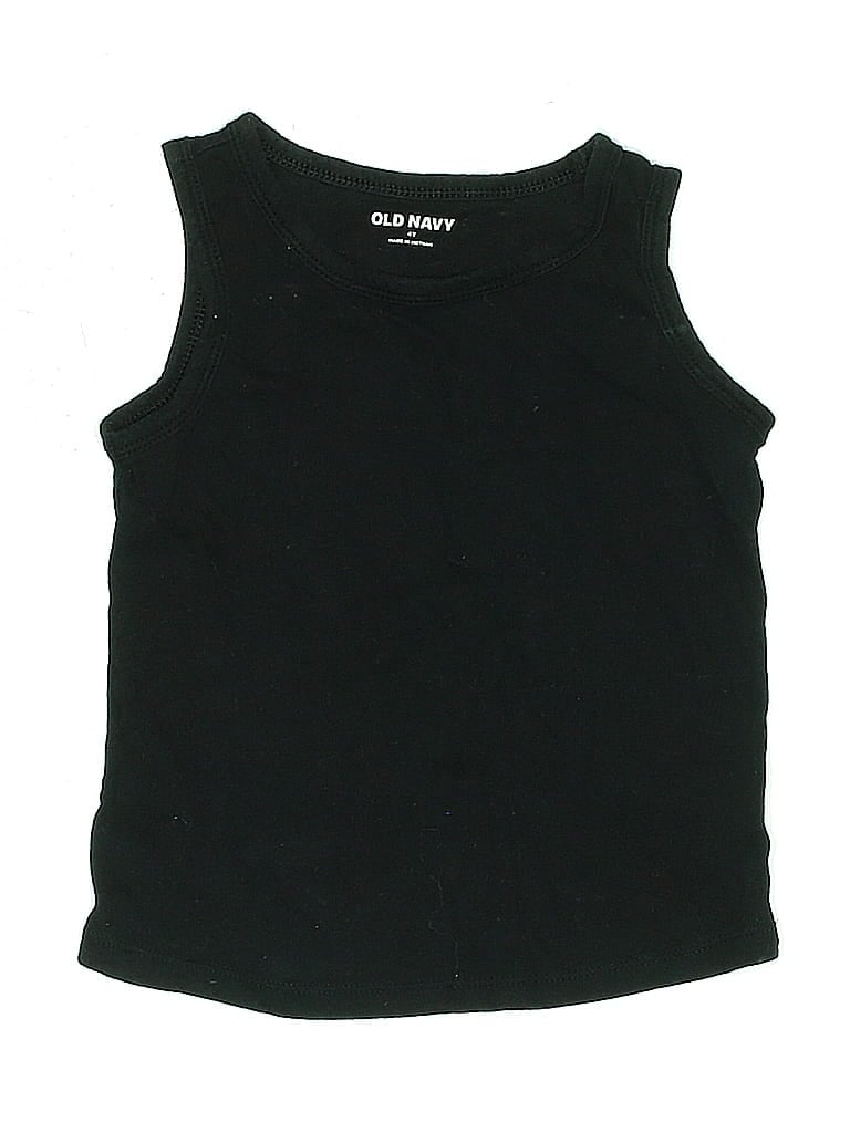 Pre-owned Old Navy Kids' Sleeveless T-shirt In Black