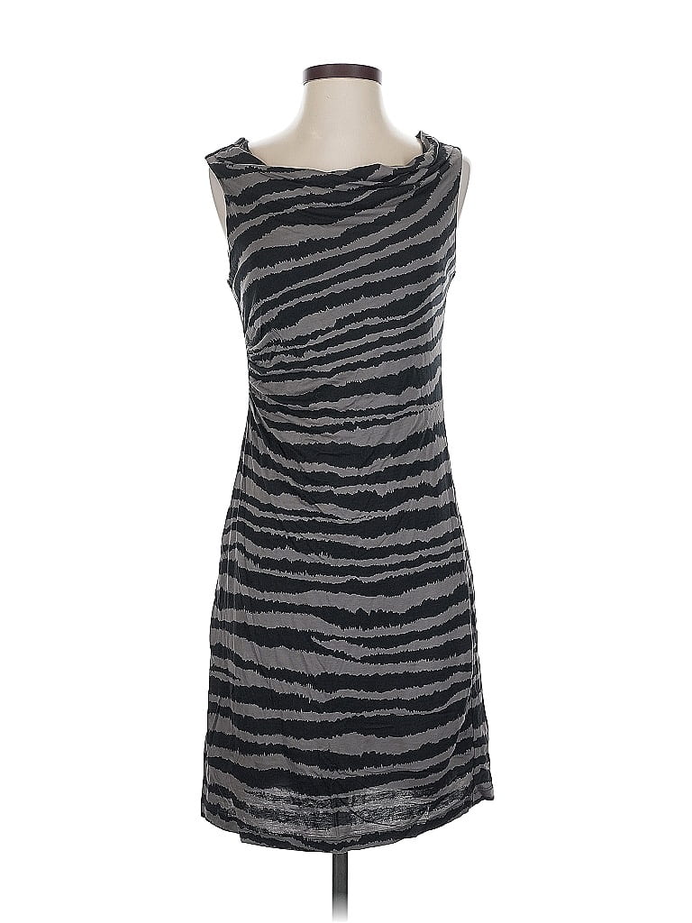 Pre-owned Ann Taylor Loft Casual Dress In Gray