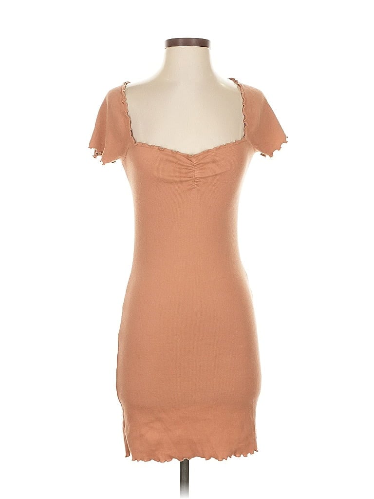 Pre-owned Abound Casual Dress In Brown