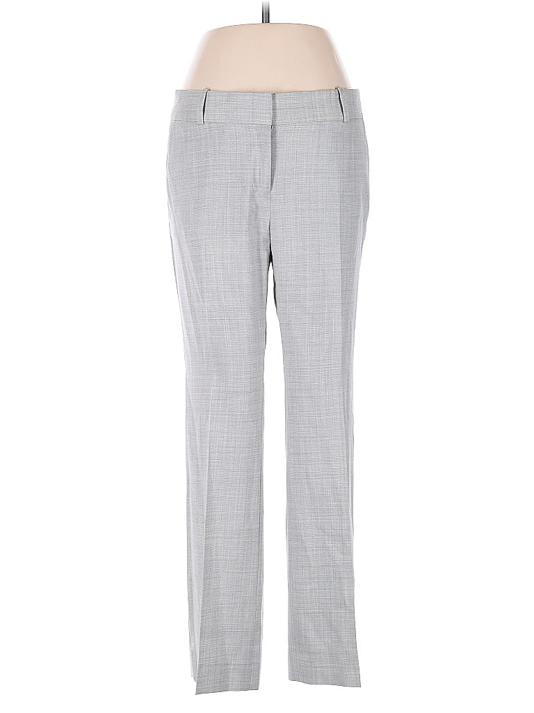 Pre-owned J.crew 365 Wool Pants In Gray