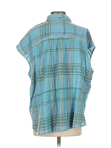 Pilcro by Anthropologie Short Sleeve Blouse (view 2)