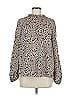 Unbranded Gray Long Sleeve Blouse Size M - photo 1